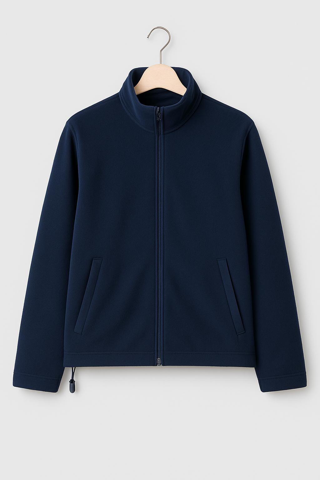 Polaire col montant Navy