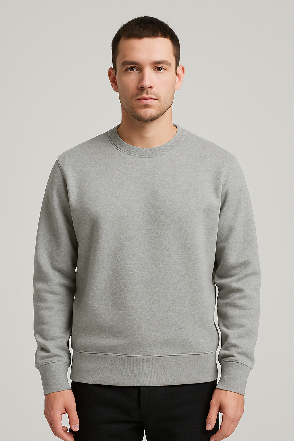 Sweat col rond Light gray