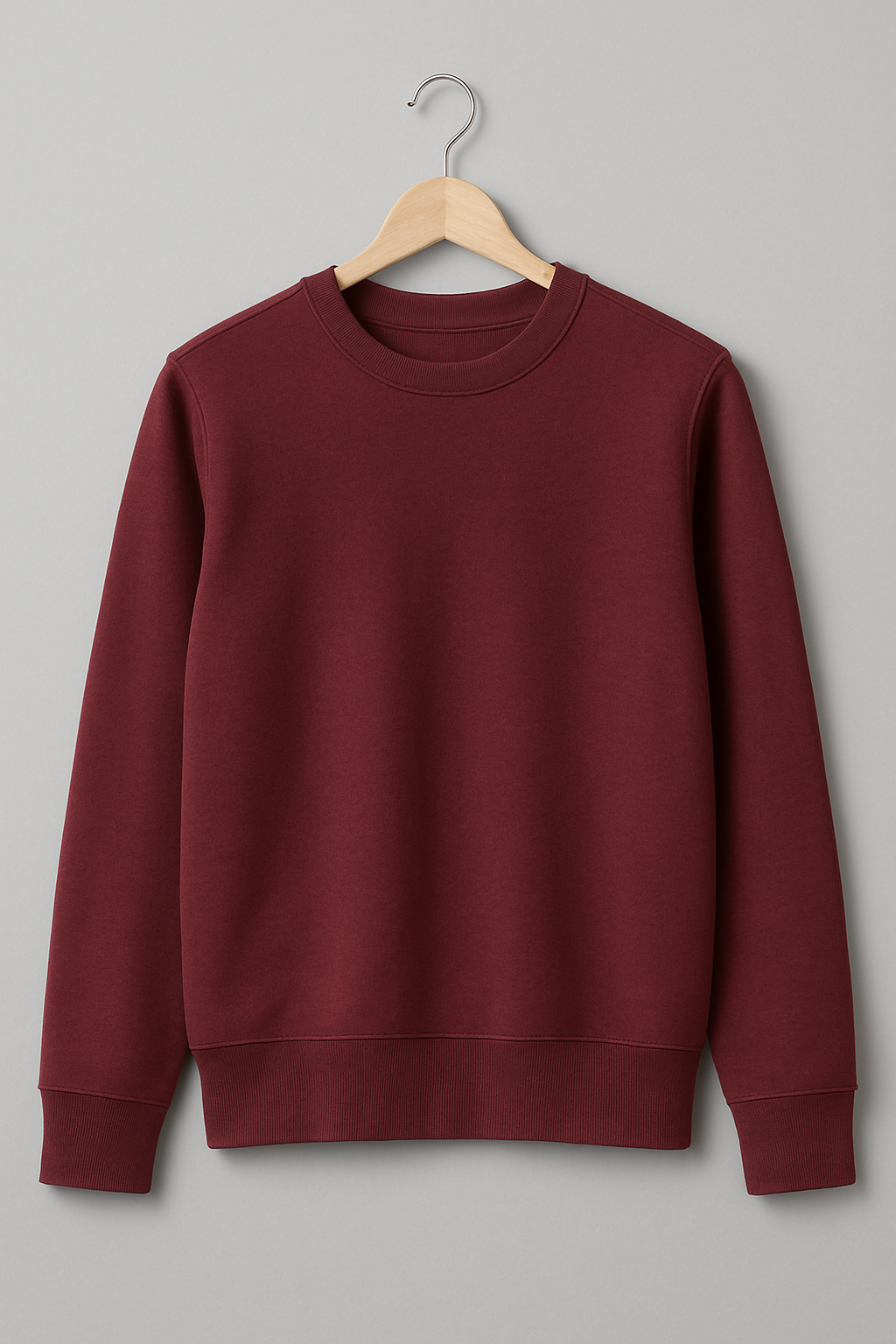 Sweat col rond Maroon