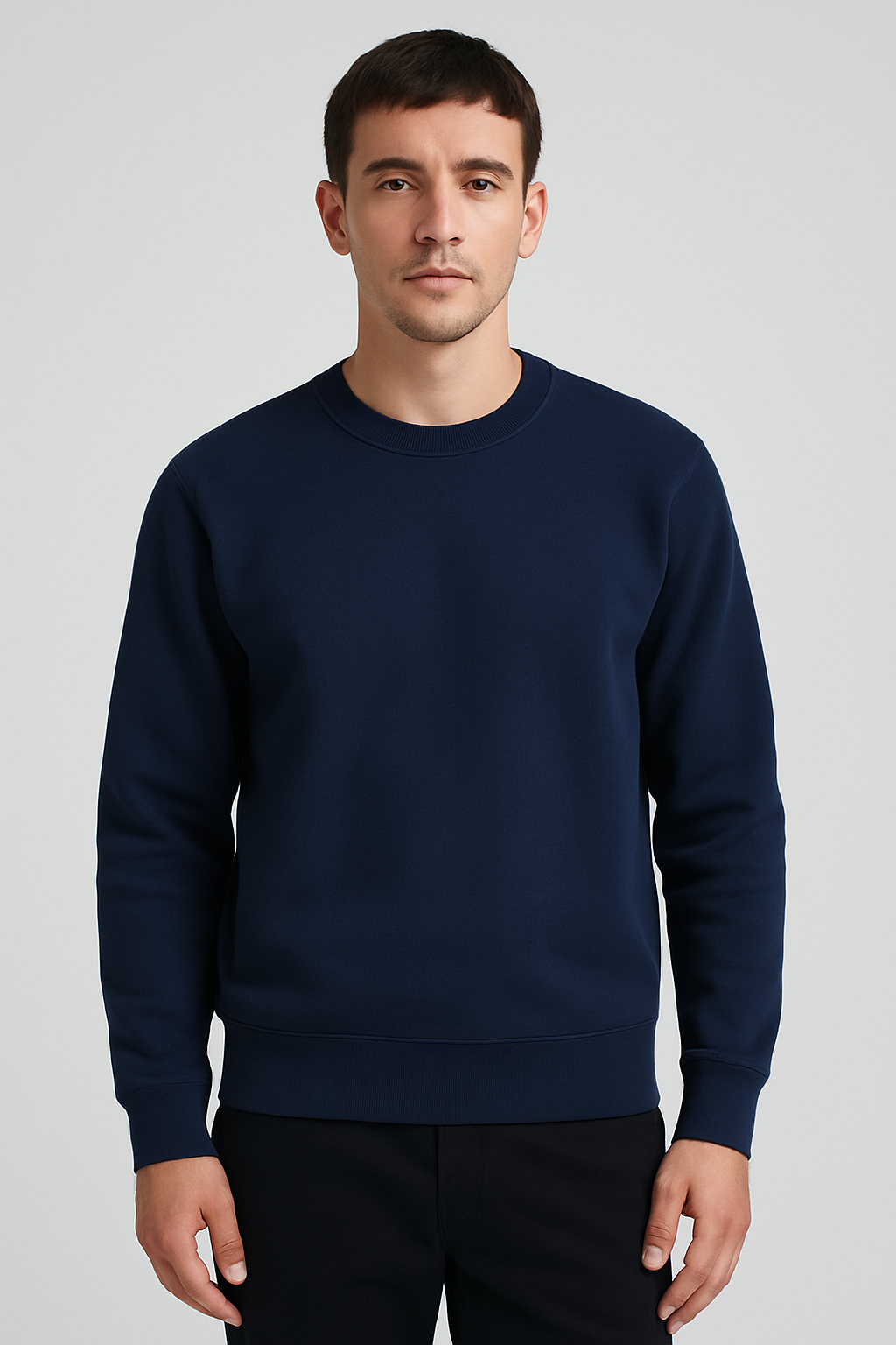 Sweat col rond Navy